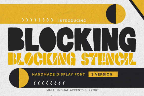 Blocking Font for Bold Branding and Creative Projects
