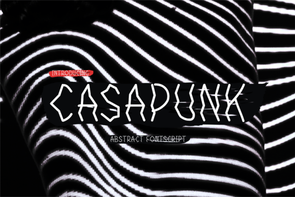 Casapunk: A Geometric Display Font for Bold Branding