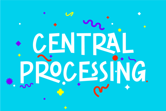 Central Processing: A Playful Font for Bold Branding