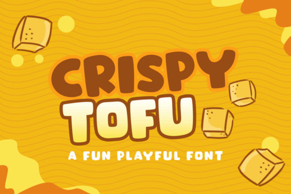 Crispy Tofu Font for Handmade Creations