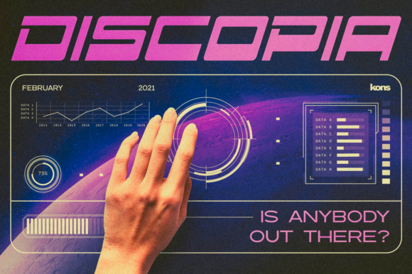 Discopia: The Bold Display Font That Elevates Campaigns