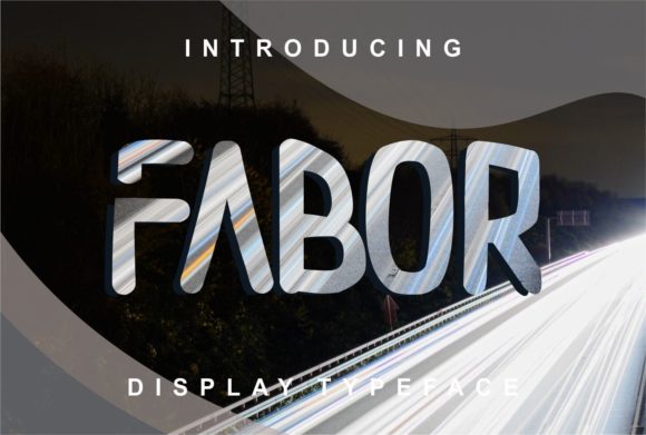 Fabor Display Font for Modern Web Design