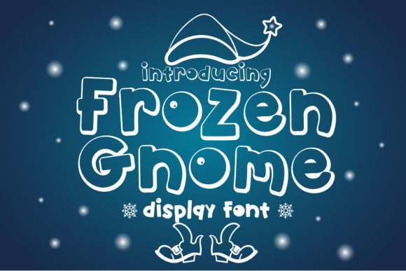 Frozen Gnome: A Cool Display Font for Creative Branding