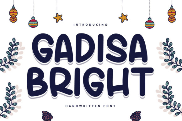 Gadisa Bright: A Cool and Casual Display Font for Creative Projects