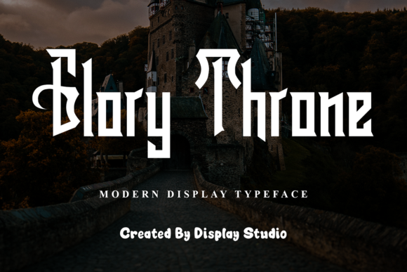 Glory Throne Font for Sophisticated Branding and Visual Storytelling