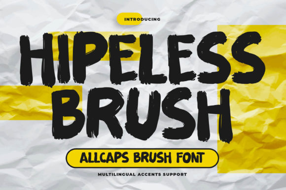 Hipeless Brush for Eye-Catching Campaign Designs