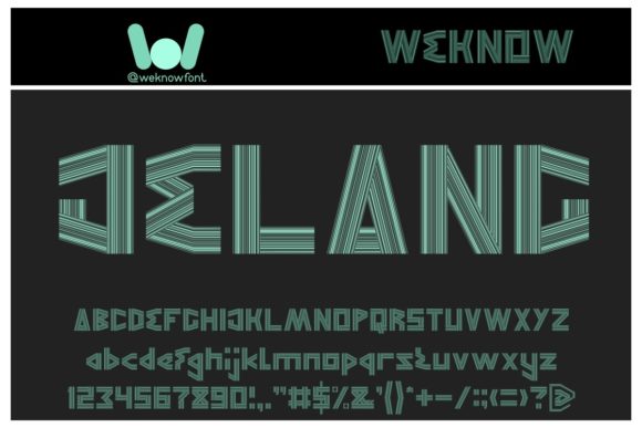 Jelang: A Bold Display Font for Creative Makers