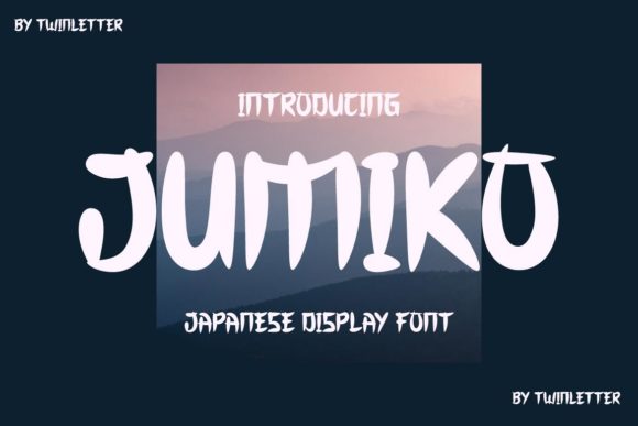 Jumiko: A Futuristic Display Font for Bold Branding