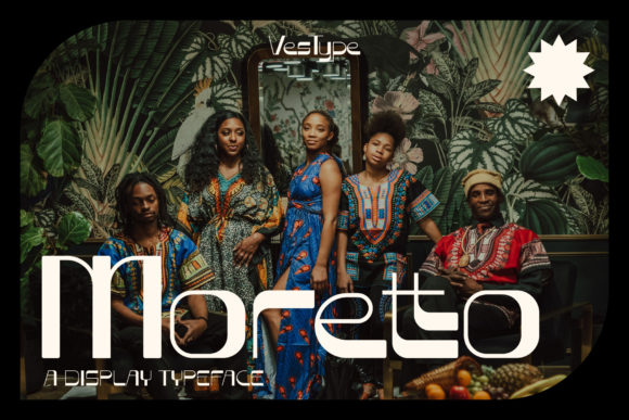 Moretto: A Modern Display Font for Digital Branding