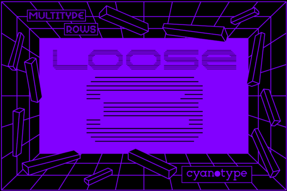 MultiType Rows Loose 3 for Trendy Web Typography