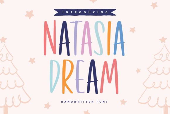 Natasia Dream Display Font for Modern Branding