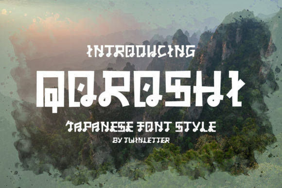 Qoroshi: A Japanese-Inspired Font for Polished Branding