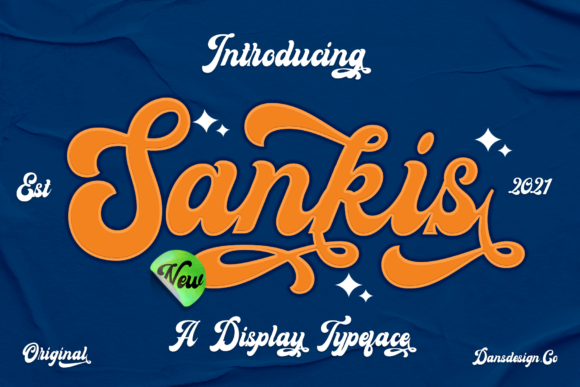 Sankis Font Download for Bold Design Projects