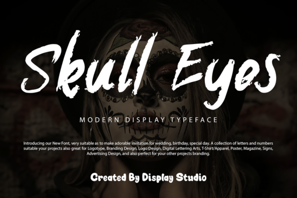 Skull Eyes: Modern Display Font for Eye-Catching Campaigns