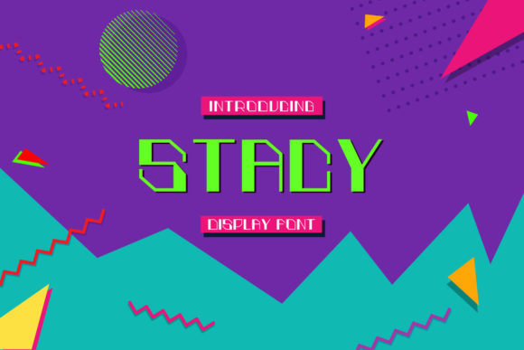 Stacy: A Playful Display Font for Creative Makers