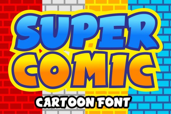 Super Comic: A Friendly Font for Business Branding