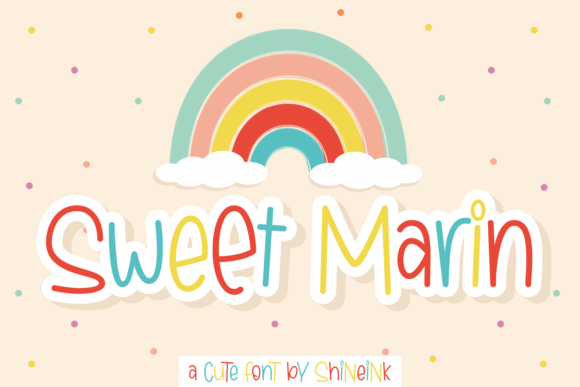 Sweet Marin: A Playful Font for Creative Branding