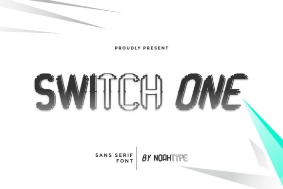Switch One Font: A Bold Display Type for Creative Projects